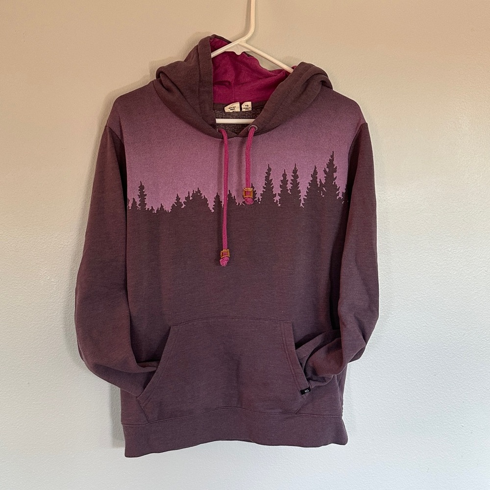 tentree Purple Gradient Forest Women’s Hoodie